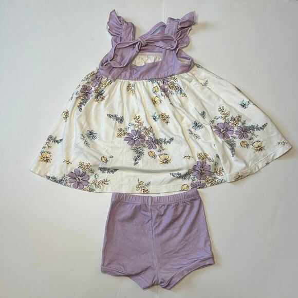 Omi Jo Well Dressed Wolf Aunt Heart Tunic Set Spring Floral 24M - Picture 7 of 7